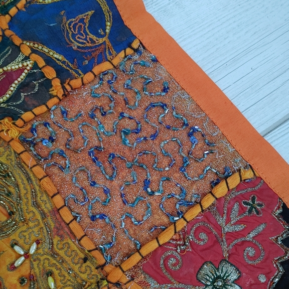 Colorful Wall Decor Hand Beaded Tapestry - Picture 10 of 14